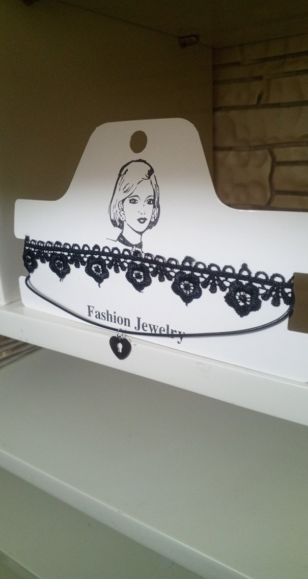 Siyah Dantel Bohem Uzun Kadın Kolye - Görsel 5