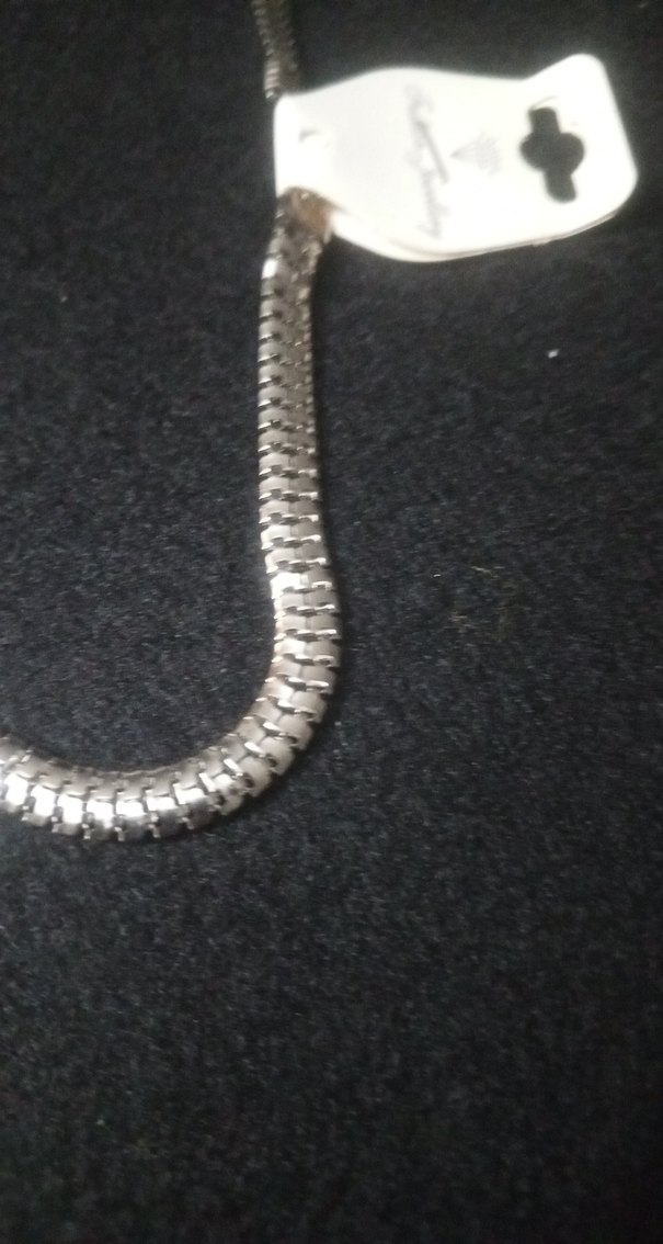 Gri Erkek Zincir Kolye - Görsel 2