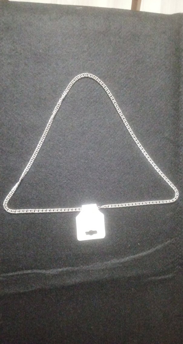 Minimalist Erkek Gri Zincir Kolye - Görsel 3