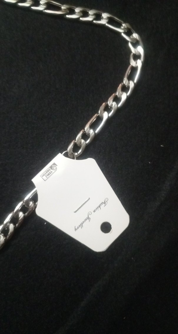 Gri Minimalist Erkek Kolye - Görsel 3