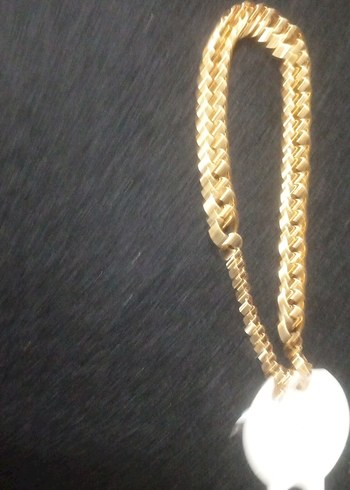 Altın Renk Zincir Detaylı Kadın El Zinciri - Görsel 3