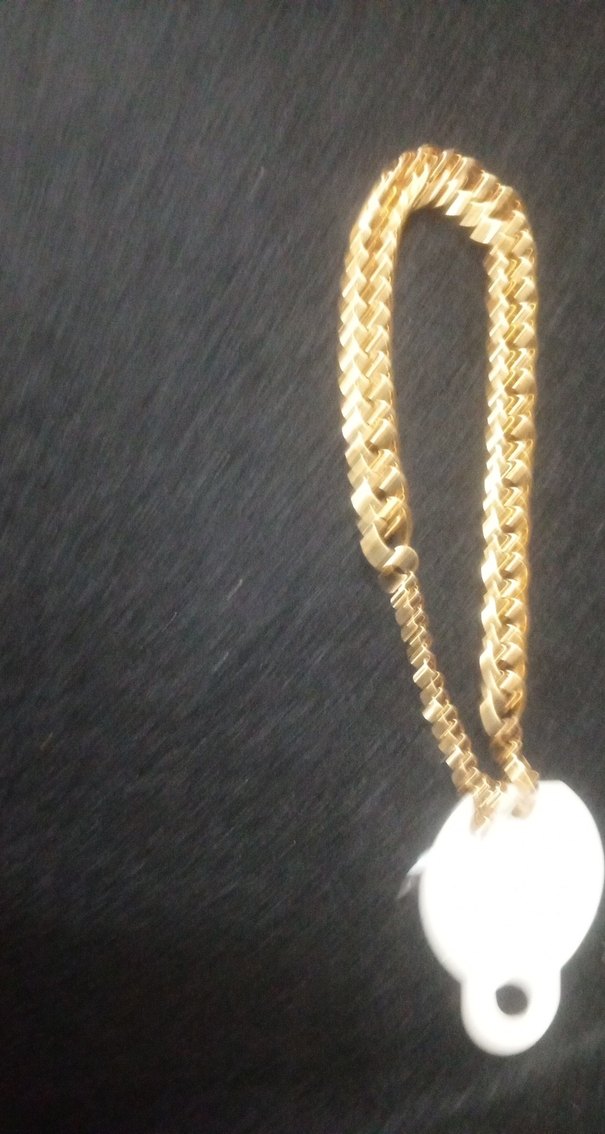 Altın Renk Zincir Detaylı Kadın El Zinciri - Görsel 3