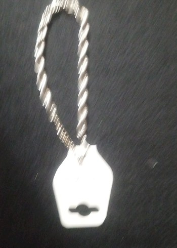 Gri Zincir Detaylı Minimalist Kadın Bileklik - Görsel 4