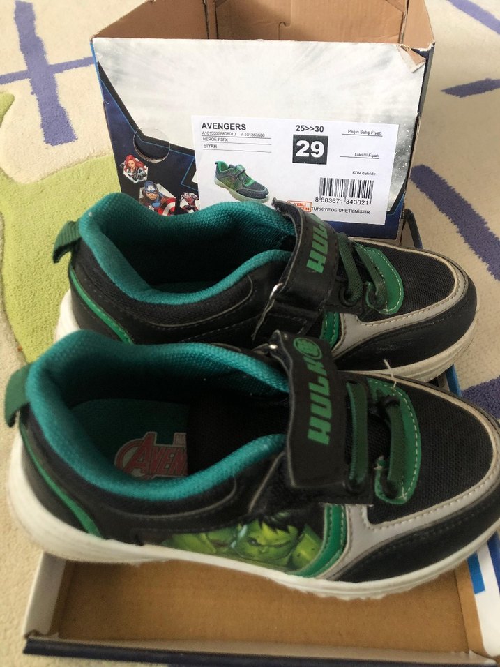 Marvel Avengers Erkek Çocuk Spor Ayakkabı - Görsel 3