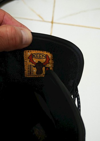 Siyah unisex 38 numara orijinal keen - Görsel 4