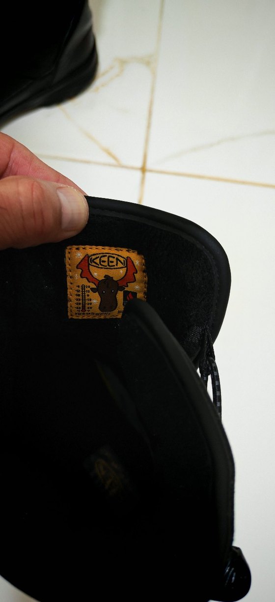 Siyah unisex 38 numara orijinal keen - Görsel 4