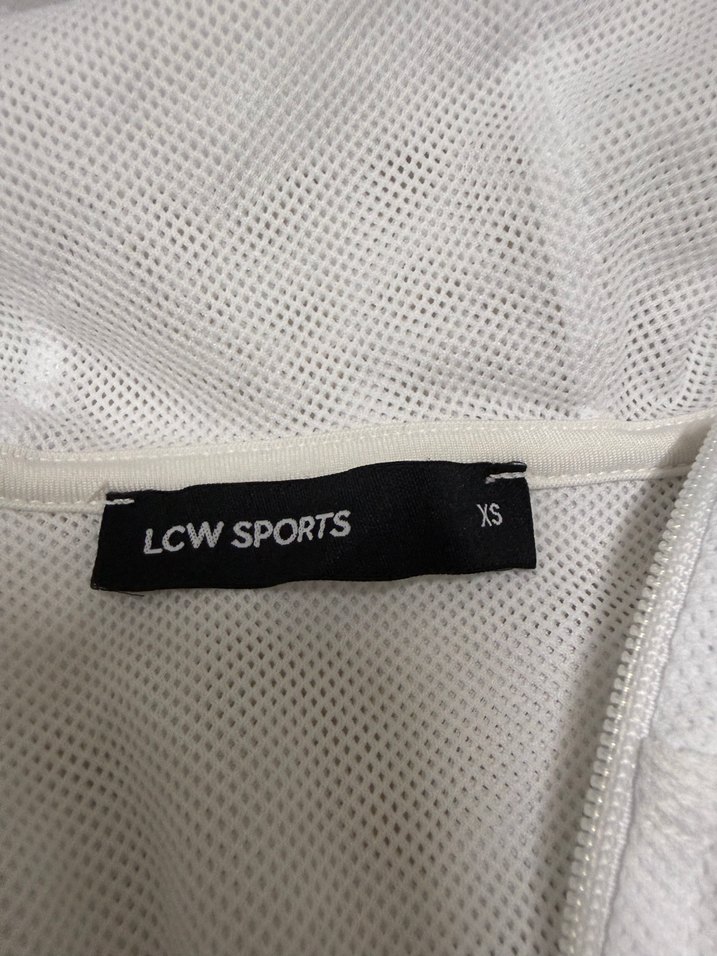 Gri Kapüşonlu Kadın Spor Ceket - Görsel 2