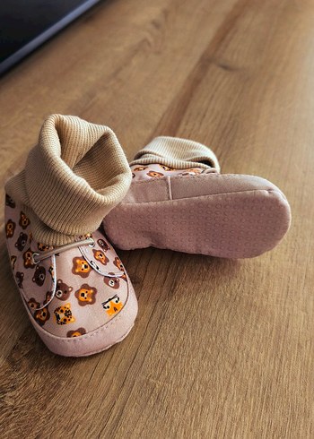 Aslan Desenli Erkek Bebek Patik - Görsel 2