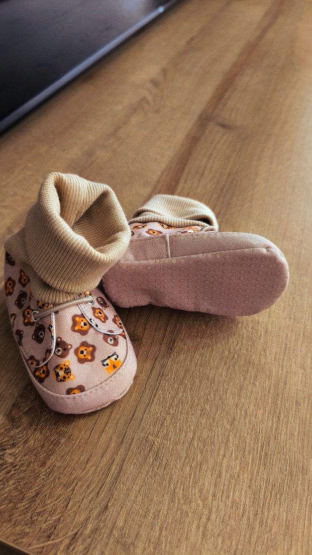 Aslan Desenli Erkek Bebek Patik - Görsel 2