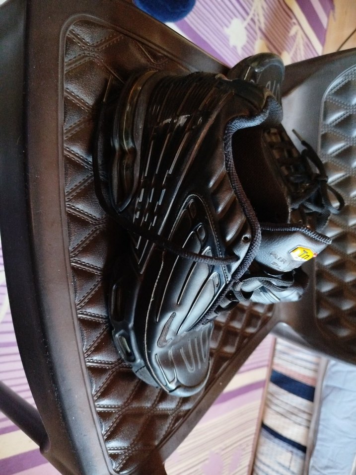 Siyah Desenli Erkek Spor Ayakkabı - Görsel 5