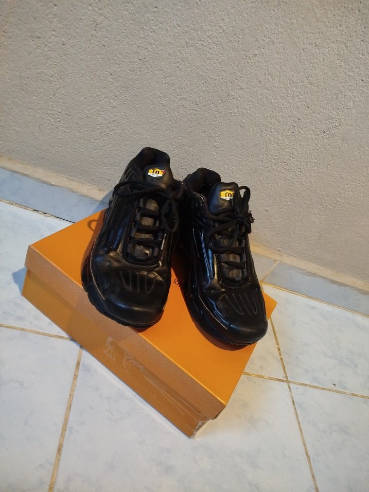 Siyah Desenli Erkek Spor Ayakkabı - Görsel 2