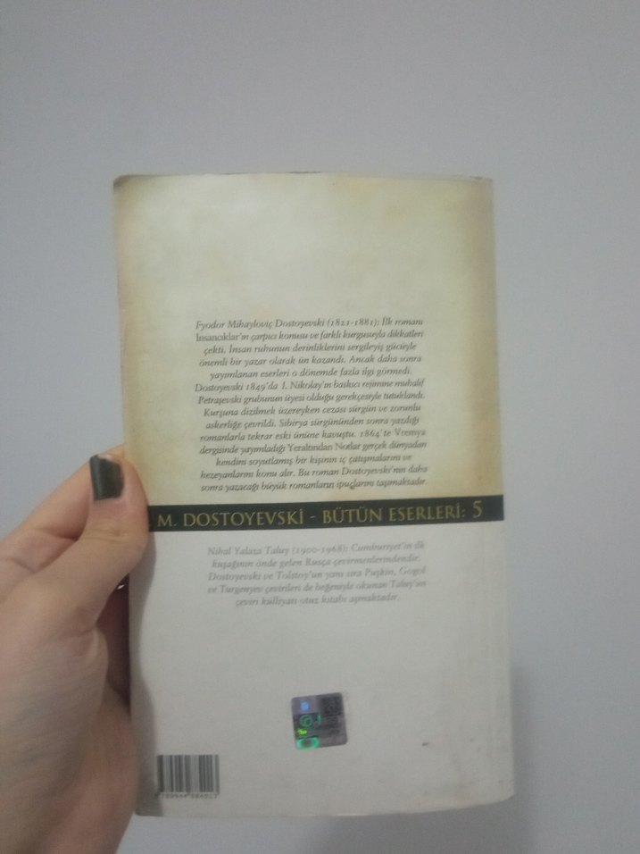 Yeraltından Notlar - Fyodor Dostoyevski - Görsel 2