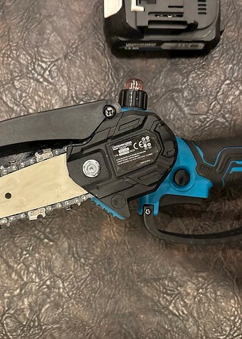 Kompakt Mavi Mini Zincirli Testere Seti - Görsel 3