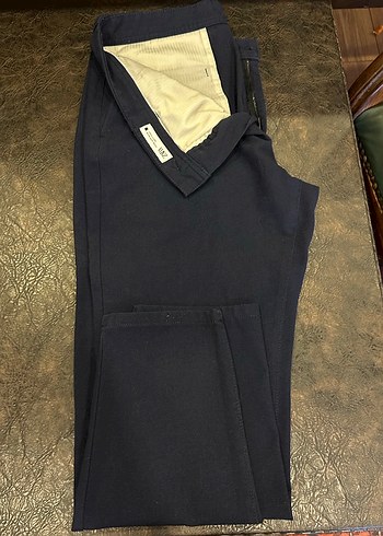 Erkek Lacivert Fermuarlı Kumaş Zara Pantolon - Görsel 2