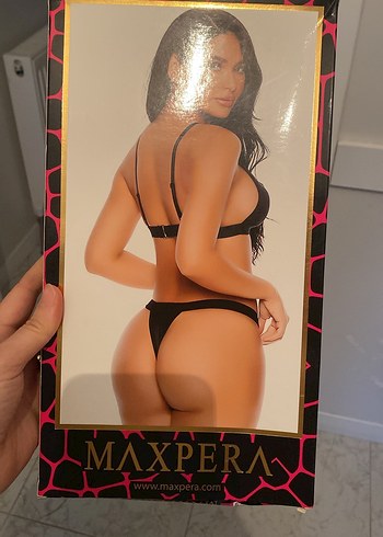 Maxpera Siyah Baskılı Bralet - Görsel 2