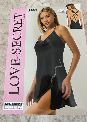 Bordo Parlak Yılan Desenli Mini Gecelik - Görsel 2