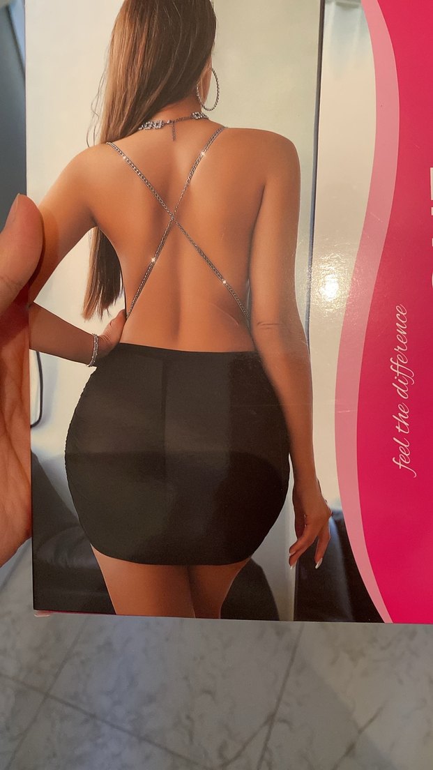 Siyah Straplez Mini Elbise - Görsel 2