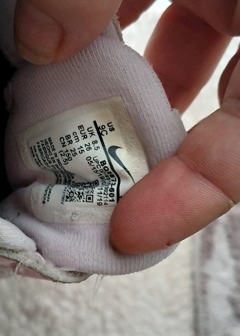 Kız Çocuk Pudra Pembe Cırt Cırtlı Spor Ayakkabı - Görsel 3