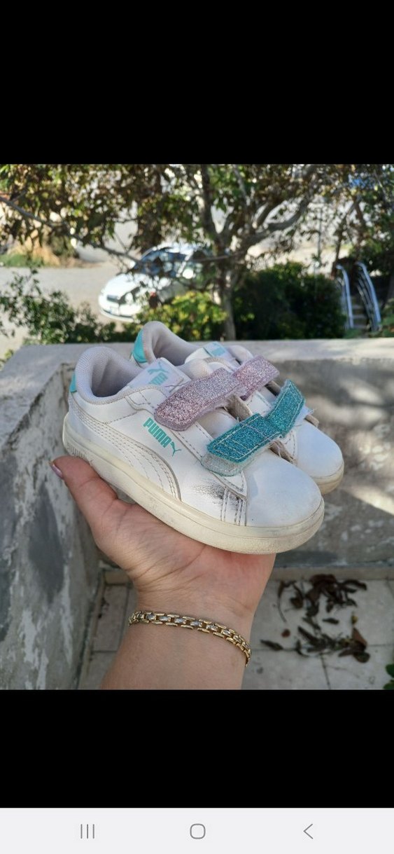 puma kiz cocuk spor ayakkabı - Görsel 4