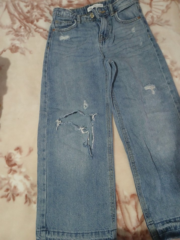 kiz cocuk zara jean - Görsel 3