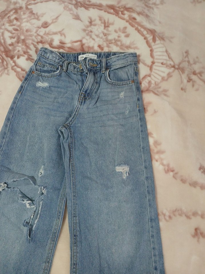 kiz cocuk zara jean - Görsel 4