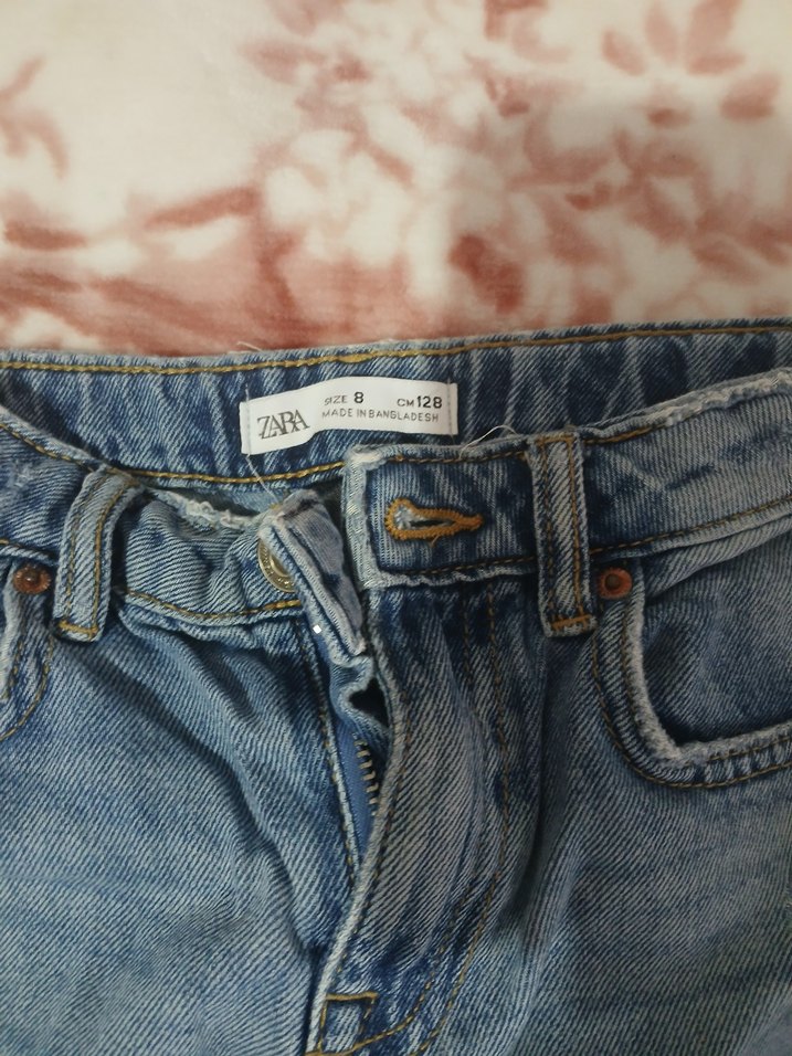 kiz cocuk zara jean - Görsel 5