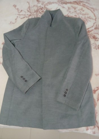 Gri Düğmeli Erkek Ofis Ceketi - Görsel 8