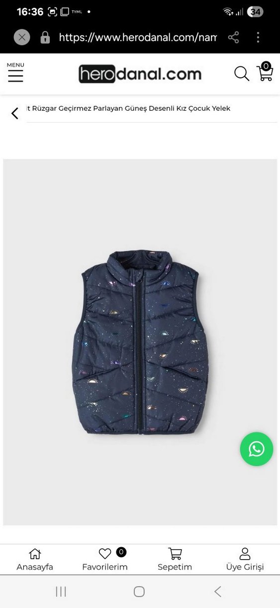 kiz cocuk sisme yelek - Görsel 5