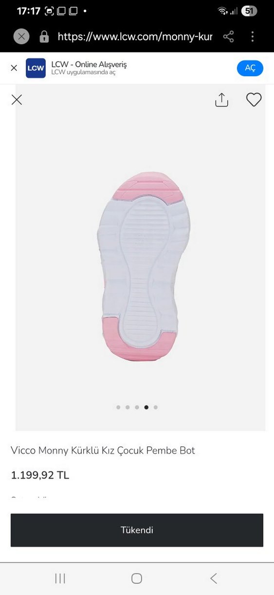 Vicco Monny Kürklü Kız Çocuk Pembe Bot - Görsel 4