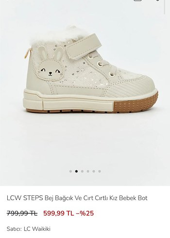 lcw kiz cocuk ayakkabi - Görsel 2