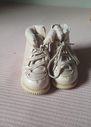 LCW STEPS Pembe Kürklü Kız Bebek Bot - Görsel 7