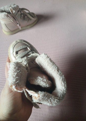 LCW STEPS Pembe Kürklü Kız Bebek Bot - Görsel 11