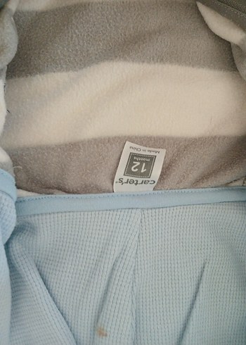 Kapüşonlu Gri Erkek Çocuk Fermuarlı Sweatshirt - Görsel 2