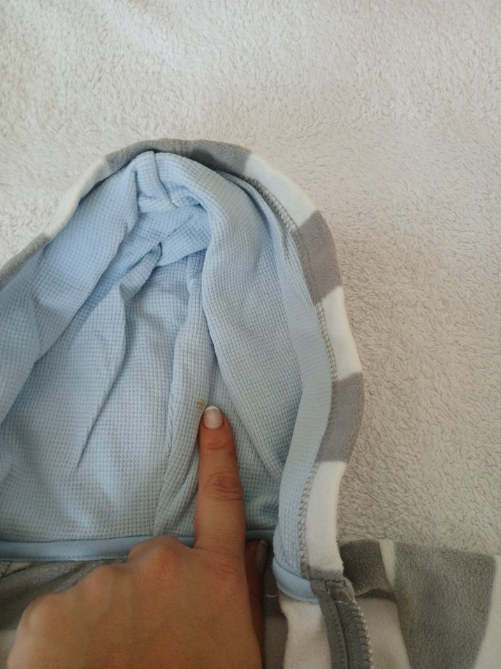 Kapüşonlu Gri Erkek Çocuk Fermuarlı Sweatshirt - Görsel 3