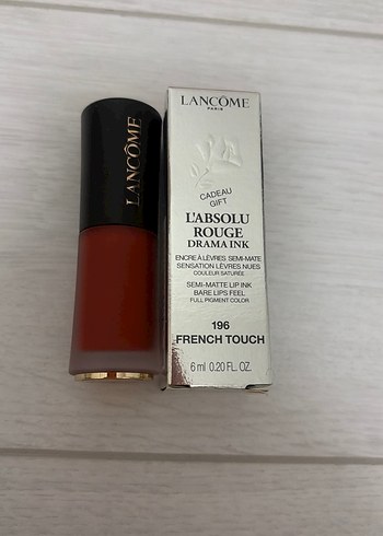 Lancôme L'Absolu Rouge Drama Ink 196 French Touch - Görsel 2