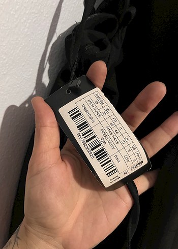 Kadın Siyah Sırt Detaylı Uzun Tulum - Görsel 5