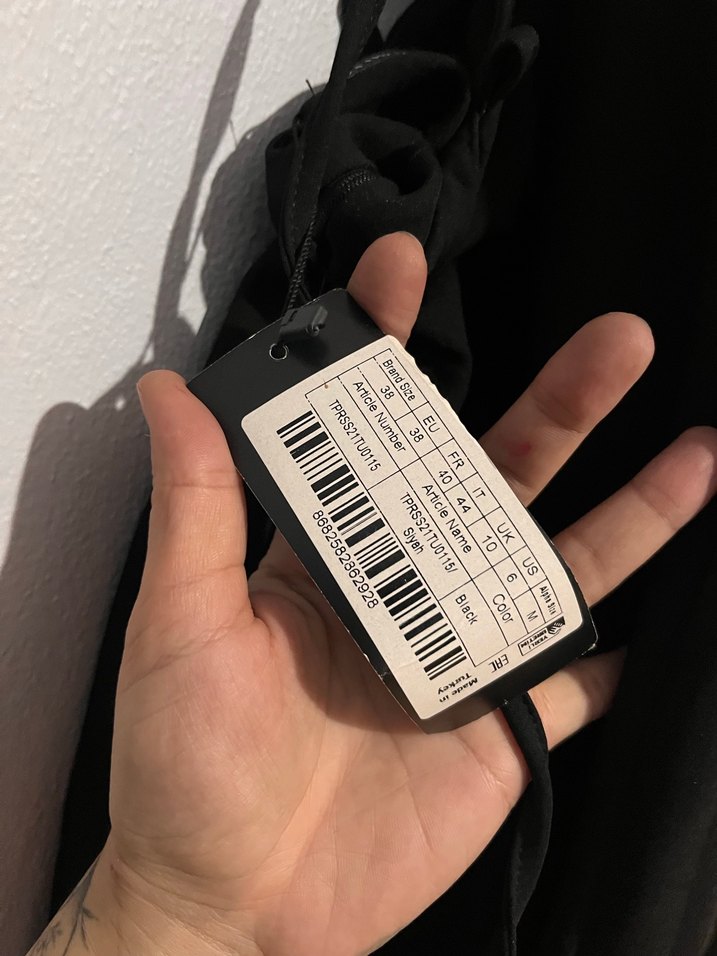 Kadın Siyah Sırt Detaylı Uzun Tulum - Görsel 5