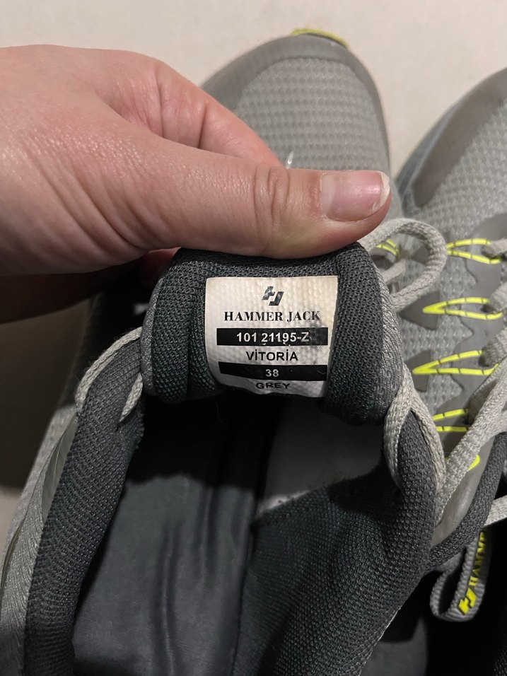 Hummer Jack Gri Spor unisex Sneakers Bağcıklı - Görsel 3