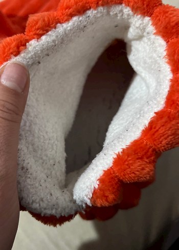 Turuncu(narçiçeği) Sıcacık Ev Terliği(patik) - Görsel 3