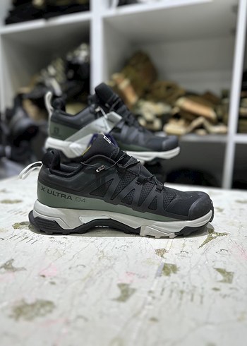 Gri Kamuflaj Desenli Bağcıklı Erkek Outdoor Ayakkabı - Görsel 6