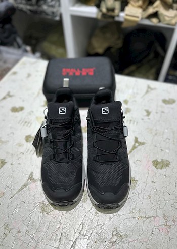 Gri Kamuflaj Desenli Bağcıklı Erkek Spor Outdoor Ayakkabı - Görsel 4