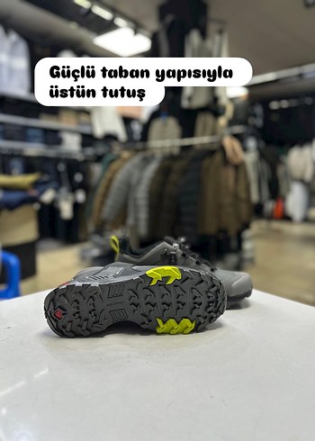Gri Kamuflaj Desenli Erkek Outdoor Ayakkabı - Görsel 7