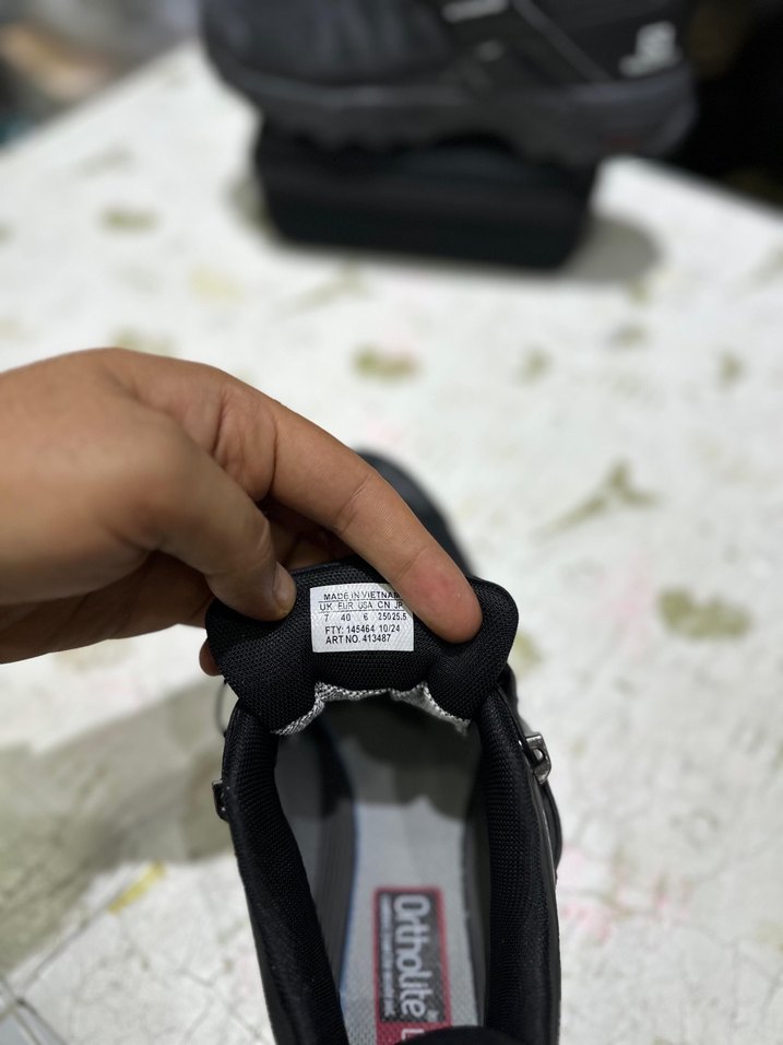 Siyah Kamuflaj Erkek Spor Outdoor Ayakkabı - Görsel 5