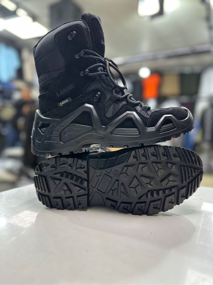 Siyah Kamuflaj Desenli Bağcıklı Erkek Bot - Görsel 4