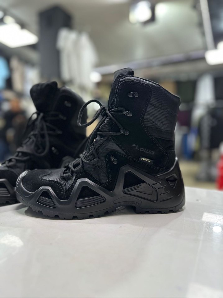 Siyah Kamuflaj Desenli Bağcıklı Erkek Bot - Görsel 2