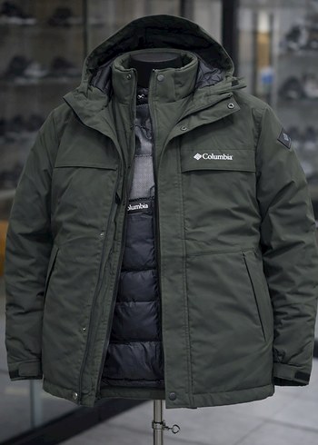 Kapüşonlu Erkek Sokak Stili Mont - Görsel 11