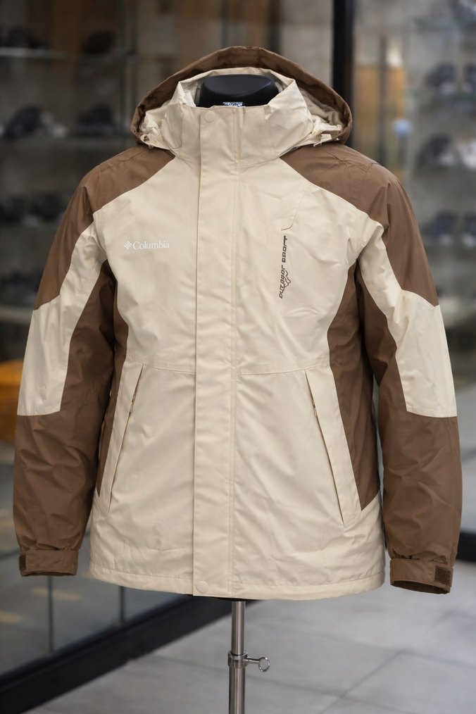 Columbia Bej Street Wear Erkek Mont - Görsel 2