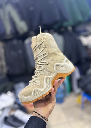 Bej Kamuflajlı Bağcıklı Erkek Outdoor Bot - Görsel 8