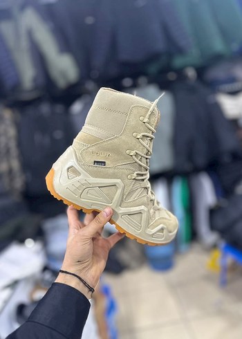 Bej Kamuflajlı Bağcıklı Erkek Outdoor Bot - Görsel 2