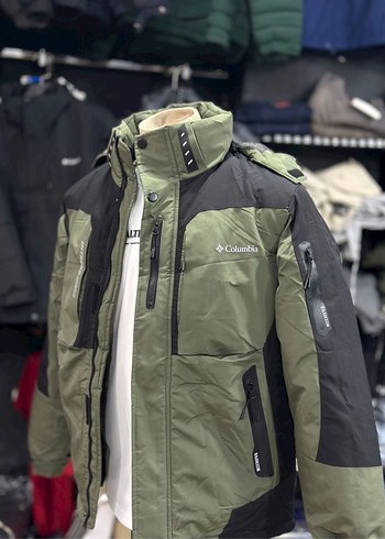 Erkek Kamuflaj Desenli Kapüşonlu Mont - Görsel 4